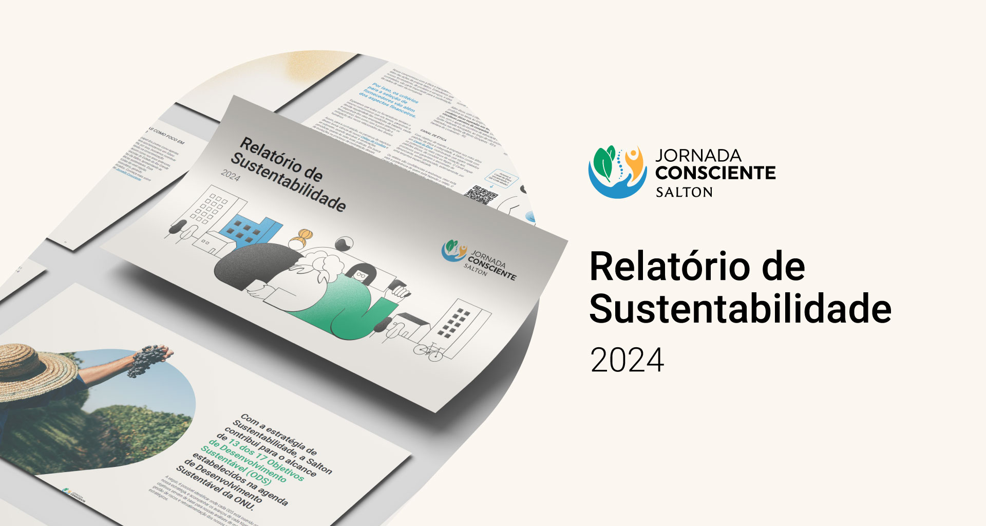 Chegou a 3ª edição do Relatório de Sustentabilidade Salton!